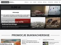 Sites similar to darmowespiny.pl