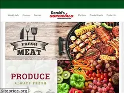 Sites similar to daroldssupervalu.com
