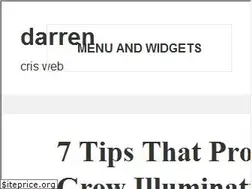 Sites similar to darrencrissweb.com