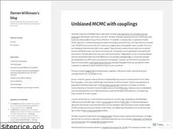 Sites similar to darrenjw.wordpress.com