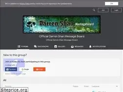 Sites similar to darrenshanmessageboard.yuku.com