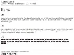 Sites similar to darshandsoni.com
