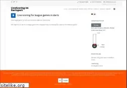 Sites similar to dartscore.de