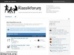 Sites similar to das-klassikforum.de