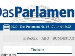 Sites similar to das-parlament.de