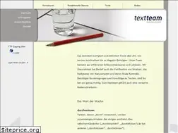 Sites similar to das-textteam.de