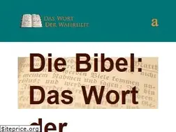Sites similar to das-wort-der-wahrheit.de