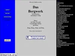 Sites similar to dasbergwerk.de