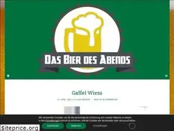 Sites similar to dasbierdesabends.de