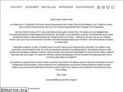 Sites similar to dasbuchalsmagazin.de