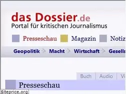 Sites similar to dasdossier.de