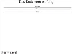 Sites similar to dasendevomanfang.de