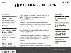 Sites similar to dasfilmfeuilleton.de