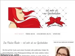Sites similar to dasfraeuleinwunder.de