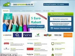 Sites similar to dasgutscheinblog.de
