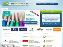 Sites similar to dasgutscheinblog.org