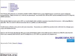 Sites similar to dashcoins.net