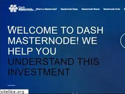 Sites similar to dashmasternode.org