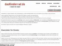 Sites similar to daskinderrad.de
