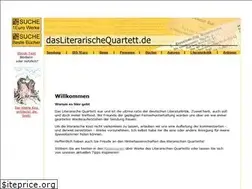 Sites similar to dasliterarischequartett.de