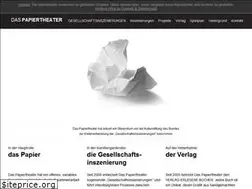 Sites similar to daspapiertheater.de