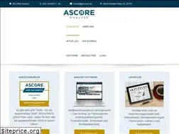 Sites similar to dasscoring.de