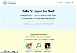 Sites similar to data-excavator.com