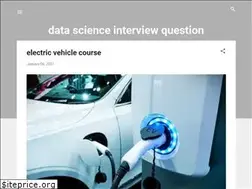 Sites similar to data-science-interview-question.blogspot.com
