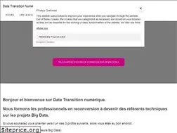 Sites similar to data-transitionnumerique.com