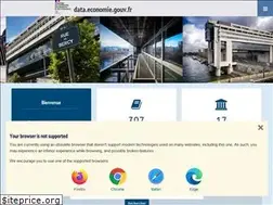 Sites similar to data.economie.gouv.fr