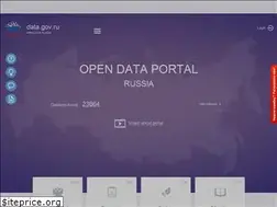 Sites similar to data.gov.ru