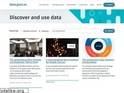 Sites similar to data.govt.nz