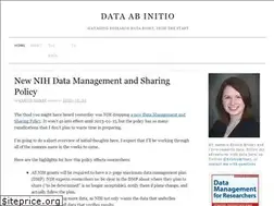 Sites similar to dataabinitio.com