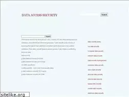 Sites similar to dataaccesssecurity.com