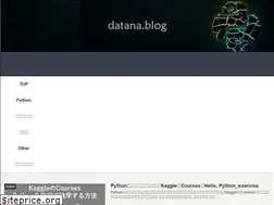 Sites similar to dataanablog.com
