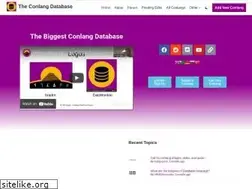 Sites similar to database.conlang.org