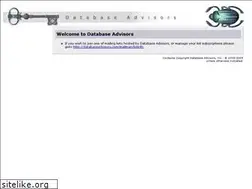 Sites similar to databaseadvisors.com