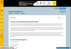 Sites similar to databasemanagement.wikia.com