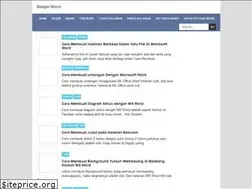 Sites similar to databelajarword.blogspot.com