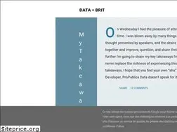 Sites similar to databrit.blogspot.com