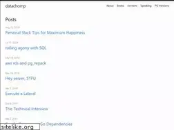 Sites similar to datachomp.com