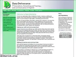 Sites similar to datadeliverance.com