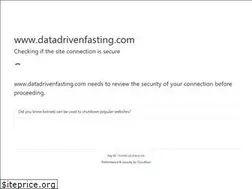 Sites similar to datadrivenfasting.com