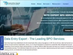 Sites similar to dataentryexport.com