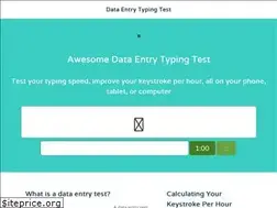 Sites similar to dataentrytester.com