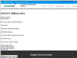 Sites similar to datafon.com.tr