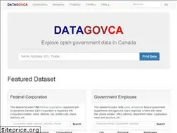 Sites similar to datagovca.com