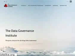 Sites similar to datagovernance.com