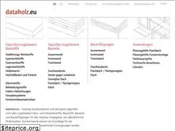 Sites similar to dataholz.eu