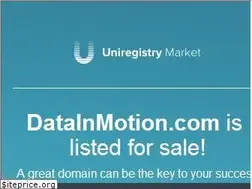 Sites similar to datainmotion.com
